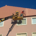 Terminación en fachada.