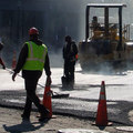 TRABAJOS DE PAVIMENTACION CON AGLOMERADO EN CALIENTE