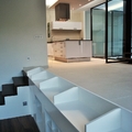 Vivienda unifamiliar. Mueble revistero