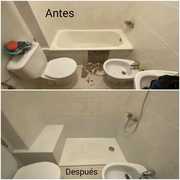 Sustitución de bañera