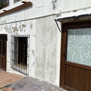 Reparacion de fachada con red etc...