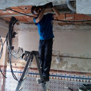 Instalación eléctrica completa de una vivienda.