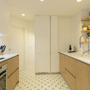 Cocina abierta moderna