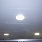 Restauración de falso techo de fibra