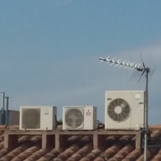 Bancada de obra en tejado