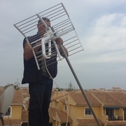 Instalación de antena tv TDT