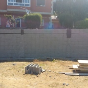REALIZACION DE CIMENTACION Y MURO PARA CIERRE PARCIAL DE FINCA