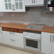 cocina lacada blanca diseño