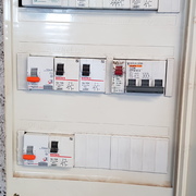 Incendio cuadro eléctrico.