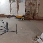 Instalación de fontanería en vestuarios de la piscina