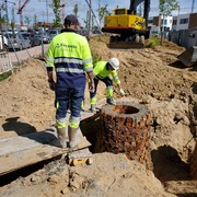 Obra de poceria, en Boadilla del monte para constructora