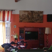Pintura paredes y techo salón
