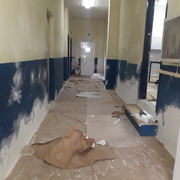 Pintura de aulas en colegio