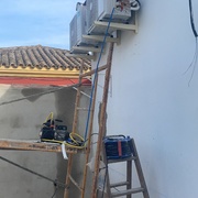 Instalación de aire acondicionado