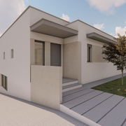 Render acceso a vivienda - vista 1