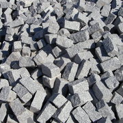 Adoquines de granito gris quintana