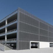 Aparcamiento de 4 plantas (11.000 m2), en Barcelona.