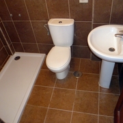 baño con plato ducha