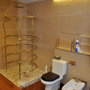 Baño con tarima