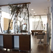 Decoración interior de peluqueria