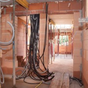 Cableado de instalación en vivienda unifamiliar