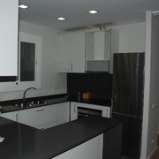 Cocina junto al comedor