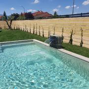 Construcción de Piscina en Jardín