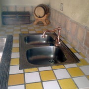 Construcción porche con barbacoa y horno de leña