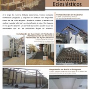 TRABAJOS DE ESPACIOS ECLESIÁSTICOS