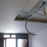 Colocación techo pladur