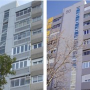 Antes y después de intervención SATE en el Barrio de Orcasitas