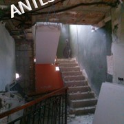 Escalera antes