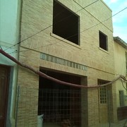 fachadas de ladrillo caravista envejecido
