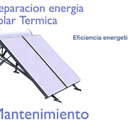 Mantenimiento de Energia solar termica
