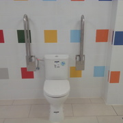 Cuarto de baño accesible