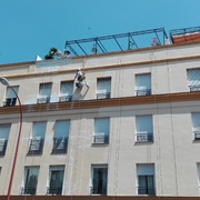 Reparación y pintado fachadas
