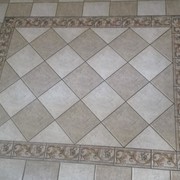 Alfombra simulada con pavimento en tu hogar