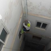 Apoyo vertical para preinstalacion de aires acondicionado