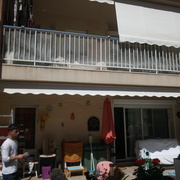 Toldo extensible motorizado