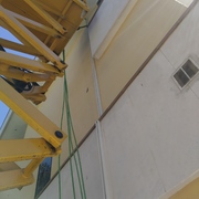 Instalación de cables en exterior para autoconsumo