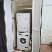 Armario de aluminio.