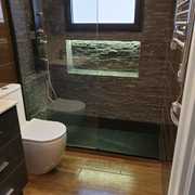 Detalle baño. Hornacina