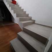 Instalación de plaqueta cerámica imitación madera