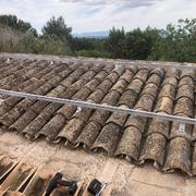 Estructura coplanar para paneles solares