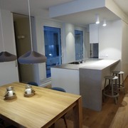 Proyecto de cocina Santos blanco Seff
