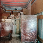Colocación en coche de mobiliario grande