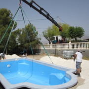 Instalación de piscinas