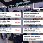 Precio Instalacion antena parabolica 80 cm