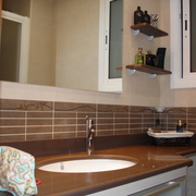 Baño de diseño con mueble a medida