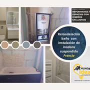 Baño con Inodoro Suspendido